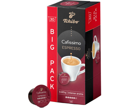 Akcesoria do ekspresów Tchibo  KAPSUŁKI CAFISSIMO ESPRESSO KRAFTIG 30 KAPSUŁEK
